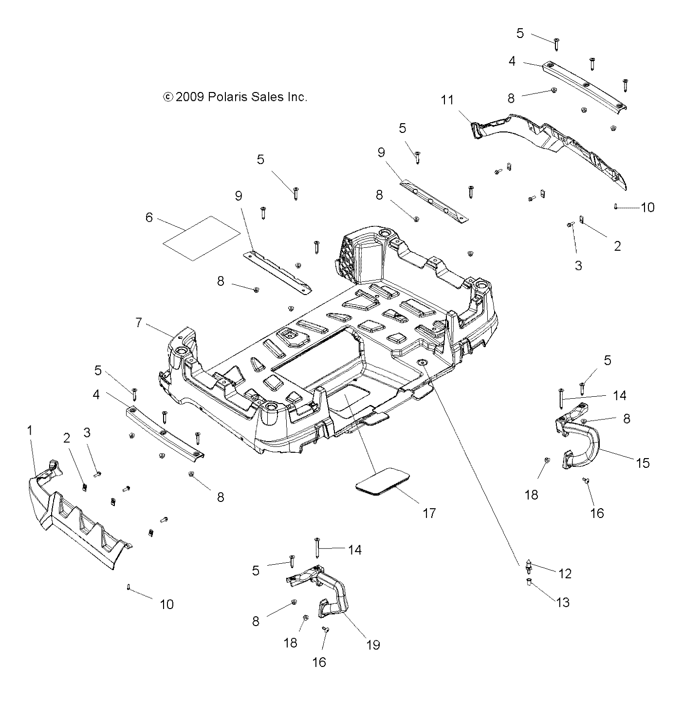 BODY, BOX, REAR - A11TN55FA (49ATVBOXRR10SP550X2)